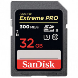 Carte SD SanDisk Extreme Pro SDHC 32Go