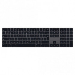 Apple Magic Keyboard avec pavé numérique (gris sidéral) AZERTY