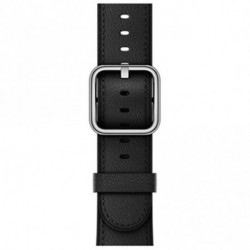 Apple Bracelet boucle classique noir 38mm