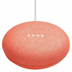 Assistant vocal Google Home Mini Corail