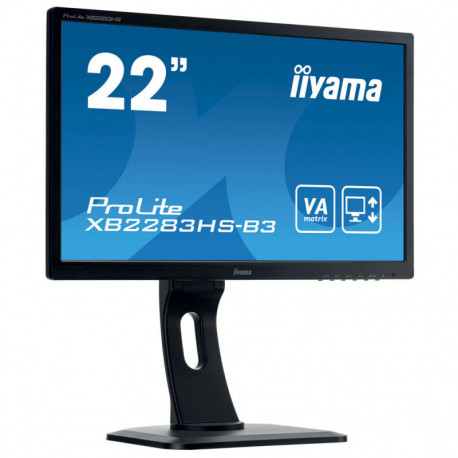 IIYAMA 22" Full HD ProLite XB2283HS-B3