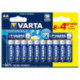 Varta Alkaline High Energy 12 piles 1,5V AA (lot de 2)