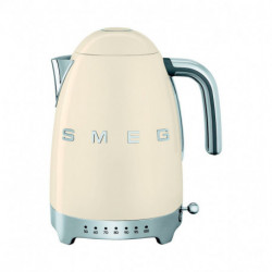 Smeg Bouilloire Température Réglable Crème 2400W 1,7L KLF04CREU