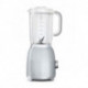 Smeg Blender Gris Métal 800W 1,5L BLF01SVEU