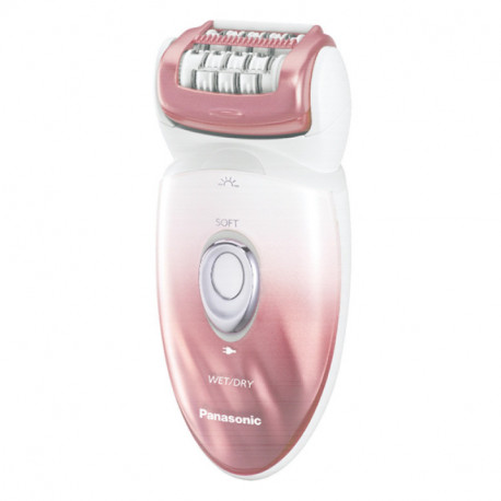 Panasonic Epilateur Électrique Rose Wet&Dry ED90-P503