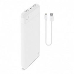 Belkin Batterie Externe Blanc 5000 mAh Lightning + Câble