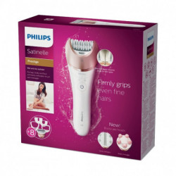 Philips Satinelle Prestige Epilateur 100% Étanche BRE650/00