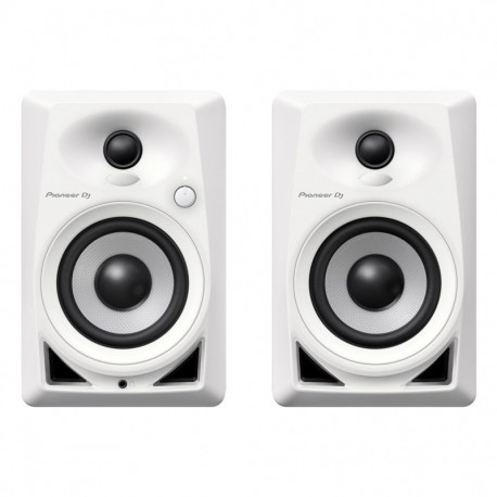 Pioneer DJ Haut-Parleurs Blanc DM-40-W