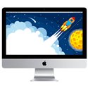 Apple iMac i5 2,7Ghz 8Go/1To 21,5" ME086 (mid 2011)