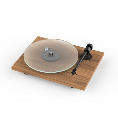 Pro-Ject Platine vinyle T1 Walnut FR OM5