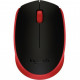 SOURIS SANS FIL M171 ROUGE NOIR