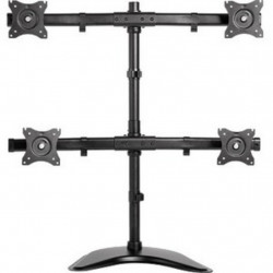 DESK MOUNT QUAD 10-27IN BLACK