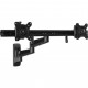 WALL MOUNT DUAL MONITOR ARM FOR