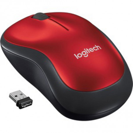 WIRELESS MOUSE M185 RED