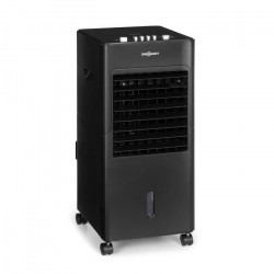 oneConcept Freshboxx Rafraîchisseur d'air 65W - Débit 360m³/h - Réservoir 6 litres - 3 vitesses de ventilation - Noir