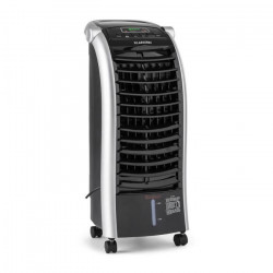 Klarstein Maxfresh - Rafraichisseur d'air-ventilateur sur roulettes avec fonction humidificateur (3 niveaux de puissance, 65w)