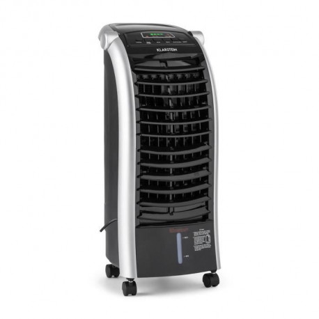 Klarstein Maxfresh - Rafraichisseur d'air-ventilateur sur roulettes avec fonction humidificateur (3 niveaux de puissance, 65w)