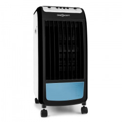 oneConcept CarribeanBlue rafraichisseur humidificateur d'air ventilateur 400m³/h blanc