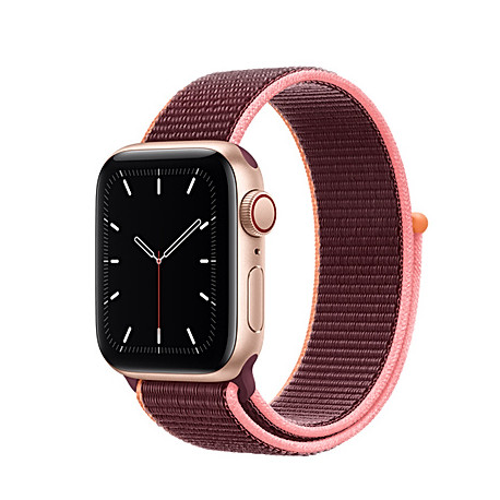 Apple Watch SE GPS Cellular Aluminium Or 40mm Boucle Sport Prune MYEJ2 (late 2020)