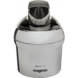 Magimix Sorbetière Glacier 15W 1,5L Chrome 11673