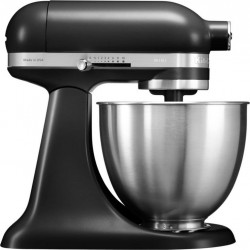 KitchenAid Robot Pâtissier Mini Noir Réglisse 250W 3,3L 5KSM3311XEBM