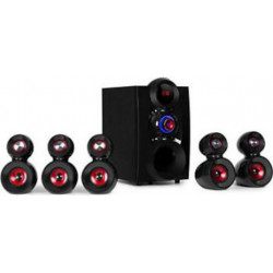 Auna Pack d'enceintes Home Cinéma X-Gaming Système Audio Surround 5.1 Subwoofer