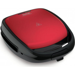 Tefal Gaufrier Croque-Monsieur Snack Time Colormania Rouge SW341512