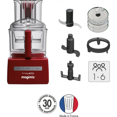 Magimix Robot multifonction CS 4200 XL ROUGE 18474F