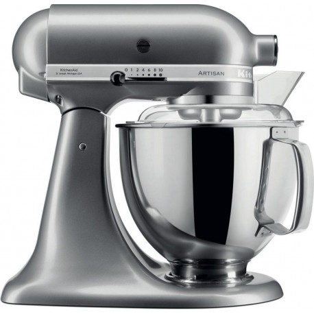 Kitchenaid Robot pâtissier multifonction Artisan 5KSM175PSECU Argent