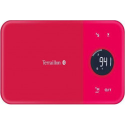 Terraillon Balance de cuisine connectée Nutritab Cranberry