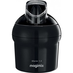 Magimix Sorbetière Glacier 15W 1,5L Noir 11668