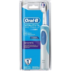 Brosse à dents électrique Oral-B Vitality 3D White Pro Timer