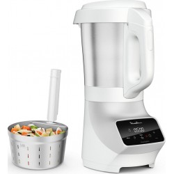 Moulinex Blender chauffant SOUP et PLUS LM926B00 BLANC 2L