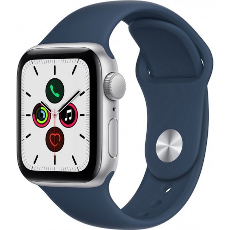 Apple Watch Montre connectée SE 40MM Alu Argent/Bleu