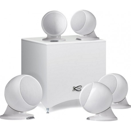 Cabasse Pack enceinte Home Cinéma Alcyone 2 Blanc brillant