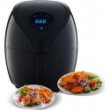 NC Friteuse air chaud affichage à led - airfryer (sans odeur) - 2.6l 1400W - triomph etf1801