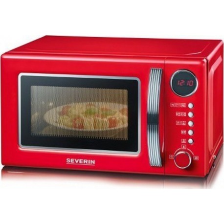 NC Micro-ondes grill 20l 700W rouge/silver - 7893 7893
