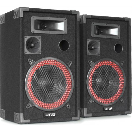 MAX Enceinte sono XEN 3510 Paire d'enceintes 10” 700 W