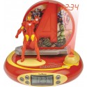 Lexibook Radio réveil RP510AV Projection Avengers - Iron Man