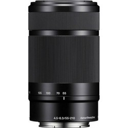 SONY Objectif pour Hybride SEL 55-210mm f4.5-6.3 OSS Noir