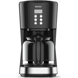 NC Cafetière goutte à goutte à commande numérique - 1,80l - 15 tasses - 900W - sogo caf-ss-5670 CAF-SS-5670