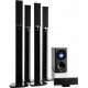 AUNA Pack enceinte Home Cinéma Areal 653 SystèMe Home Cinema Surround 5