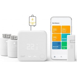 TADO Thermostat connecté Thermostat V3+ Filaire et 2 Tetes termos