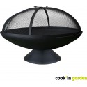 Cook'In Garden Brasero BR002 Brasero JUNTO en fonte avec cloche