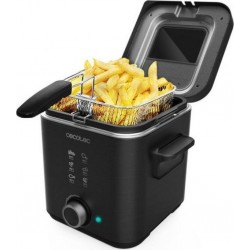 Friteuse sans huile cecotec friteuse avec huile cleanfry advance 1500 black