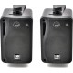 e-audio pack enceinte Home Cinéma B416B - Paire d'enceinte passive noire 4