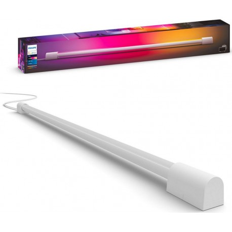 Philips Lampe connectée HUE W&C Play gradient light tube M Blanc