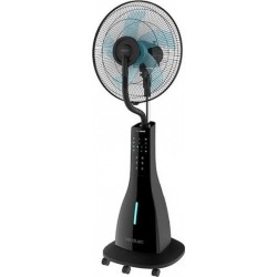 Cecotec EnergySilence 690 FreshEssence - Ventilateur sur pied avec nébuliseur, 40cm, 90 W, couleur noir