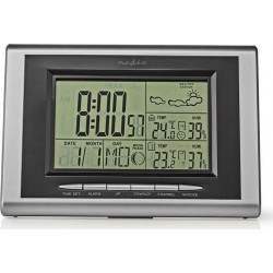 Nedis Station météo Hygromètre Date/heure Appareil extérieur
