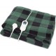 Klarstein Couverture chauffante Dr. Watson XXL - Carreaux verts